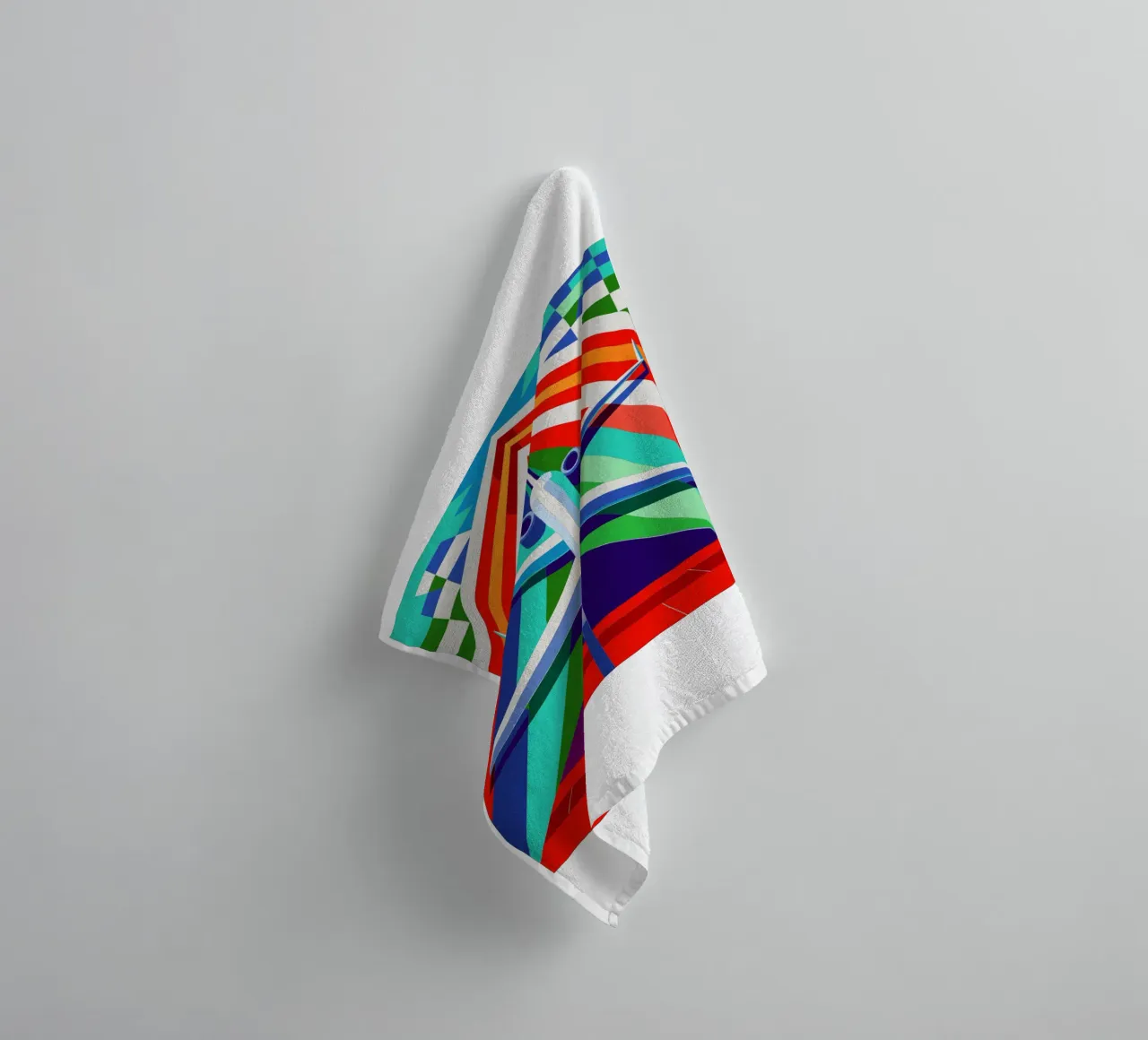 Flugzeugvektor Handtuch von Elfath