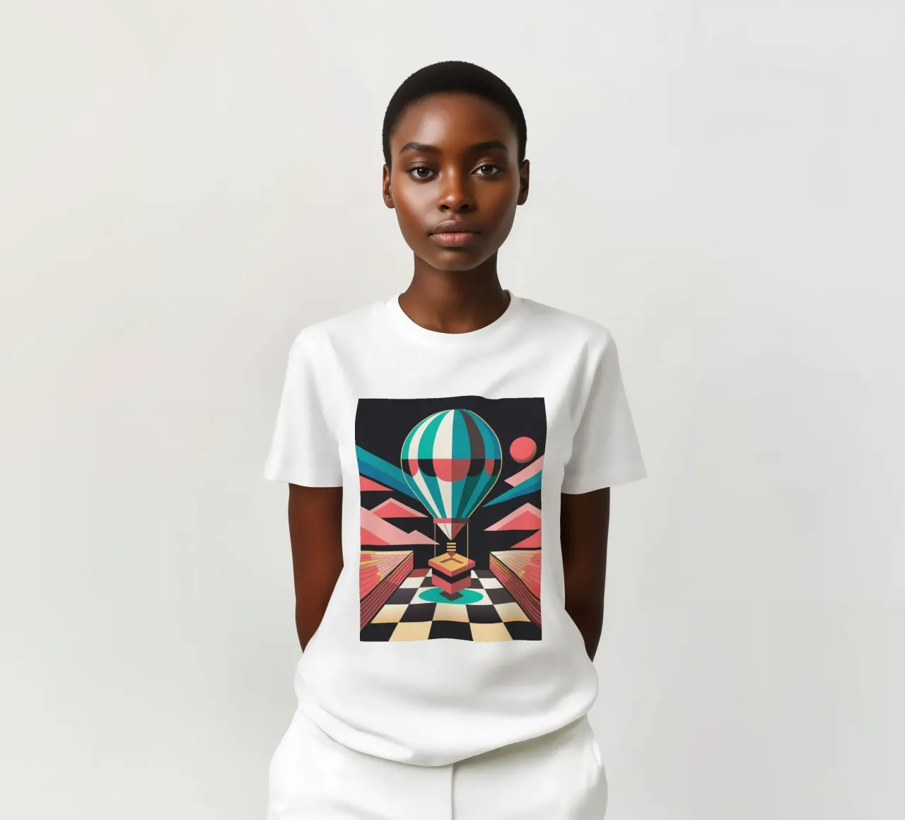 vettore baloon aereo t-shirt da Elfath