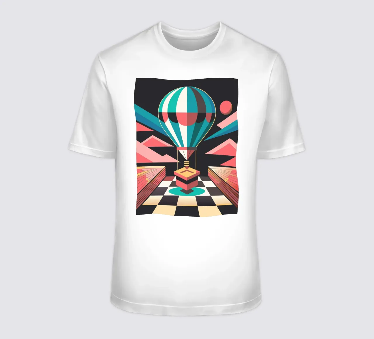 vettore baloon aereo t-shirt da Elfath