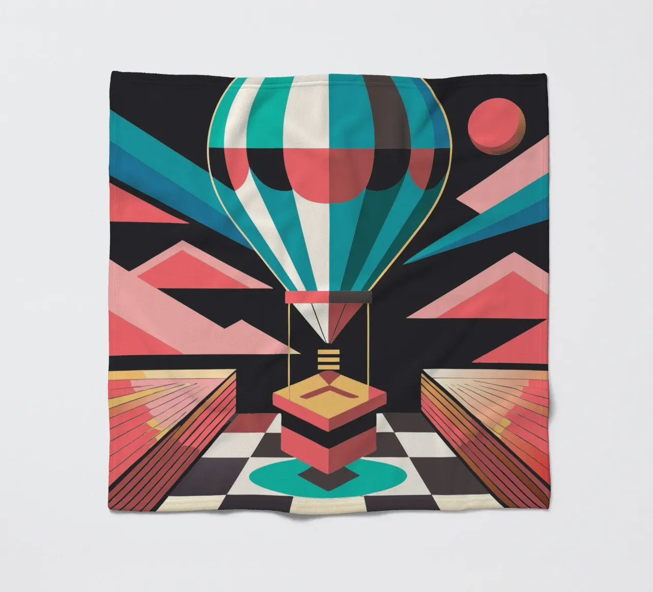 vettore baloon aereo coperta in pile da Elfath