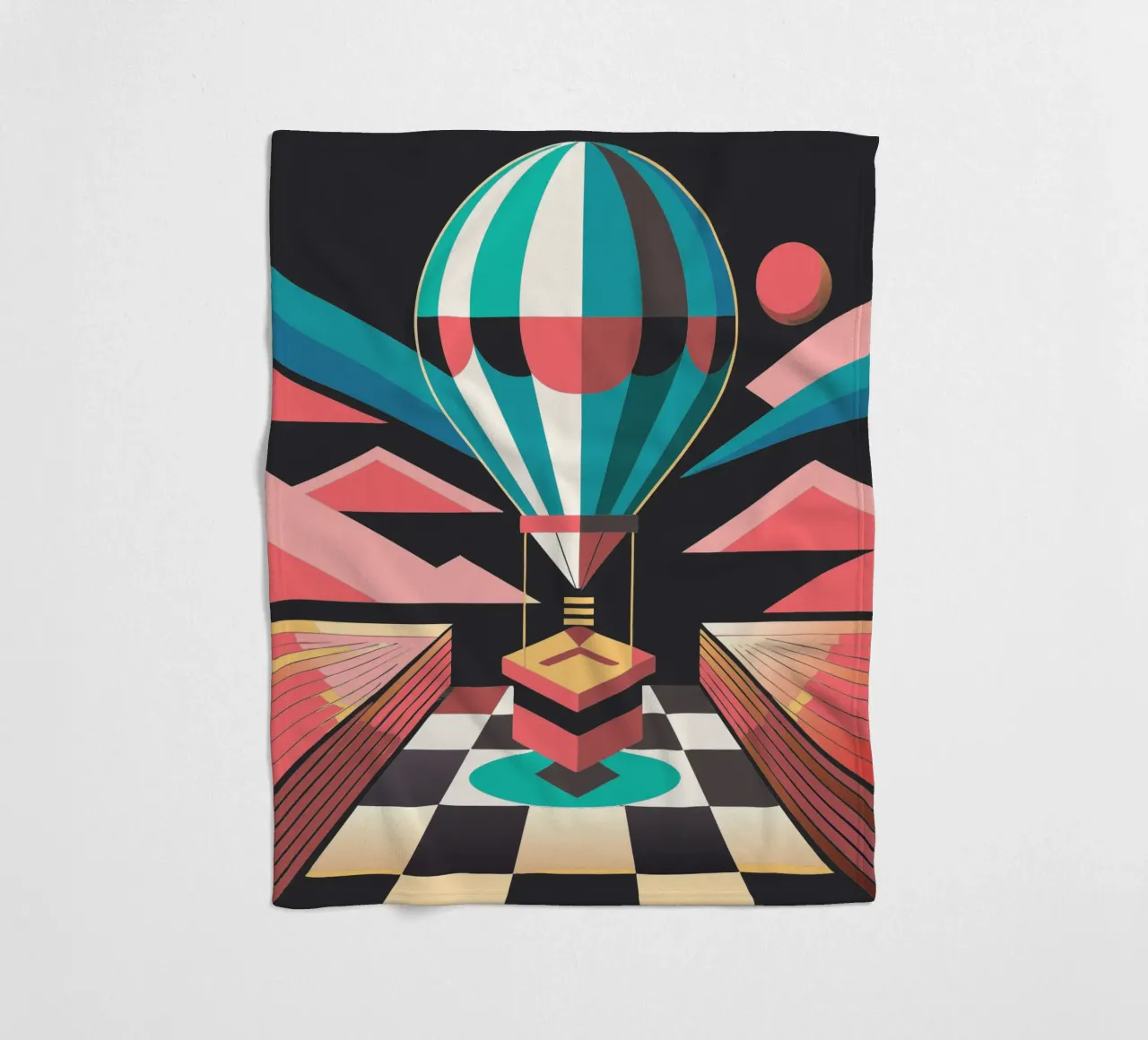 vettore baloon aereo coperta in pile da Elfath