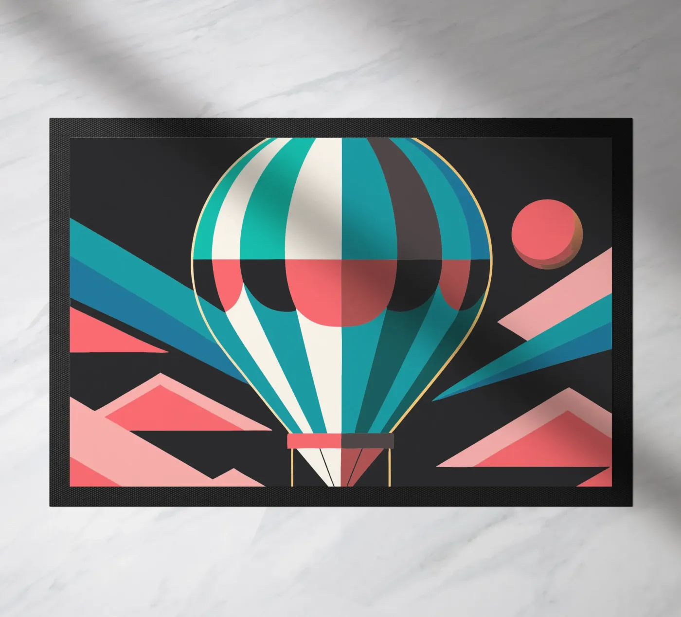 air baloon vector doormat by Elfath