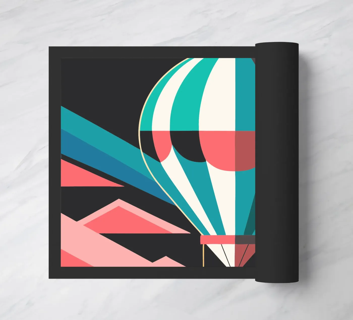 air baloon vector doormat by Elfath