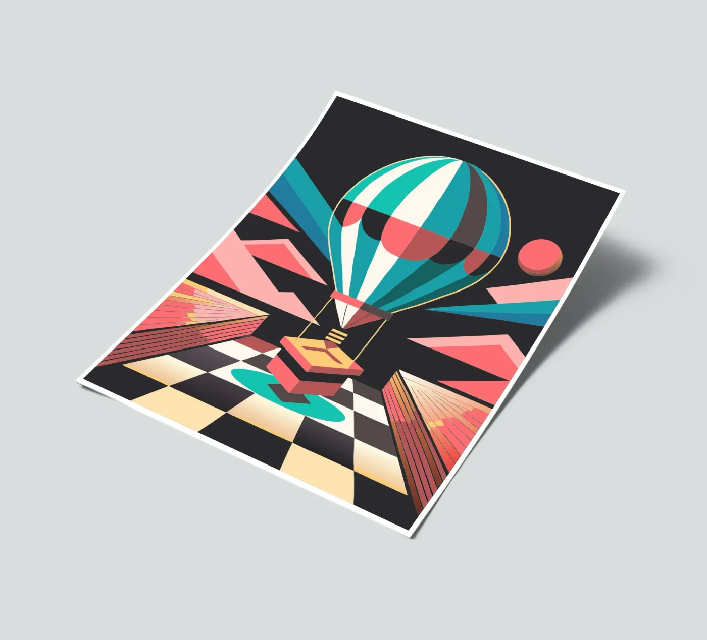 air baloon vector sticker sheet by Elfath
