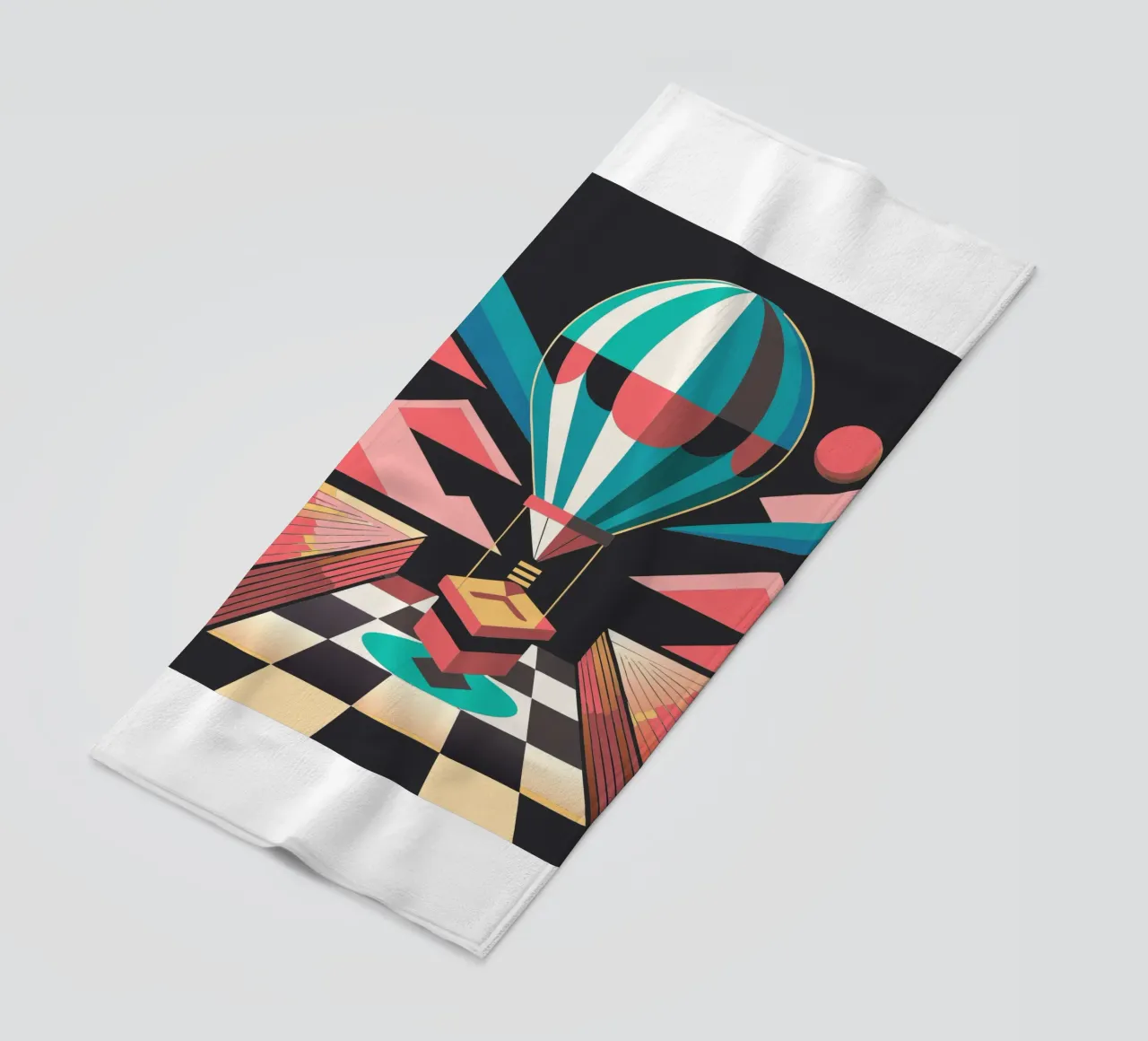 vettore baloon aereo telo mare da Elfath