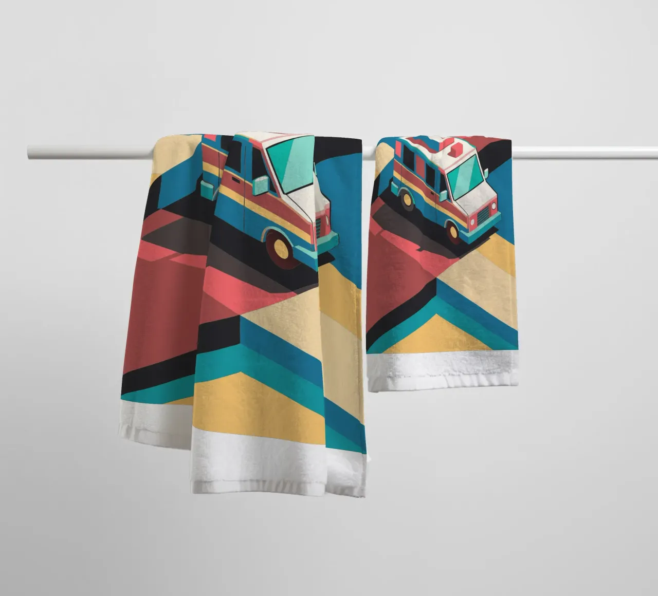 ambulance vector towel by Elfath