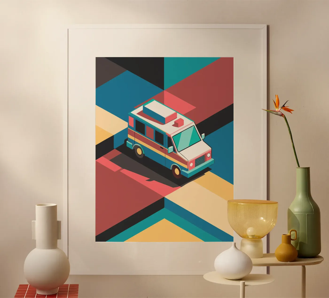 vector ambulance poster van Elfath