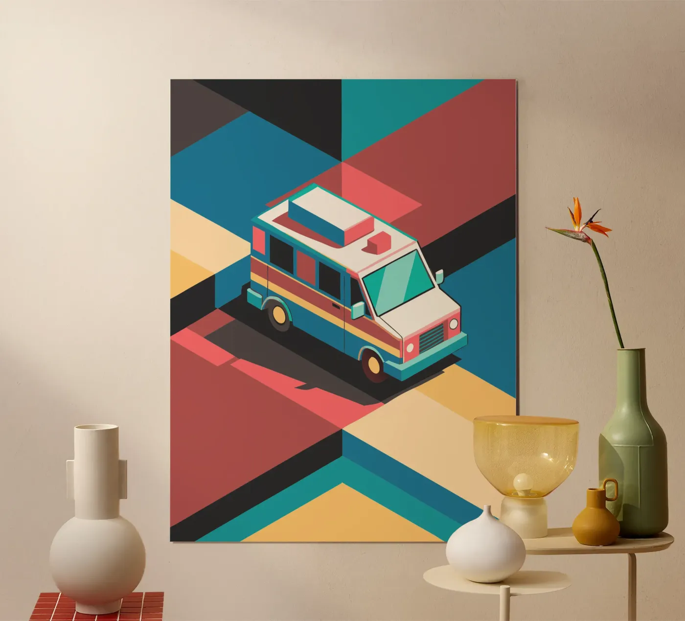 vector ambulance poster van Elfath