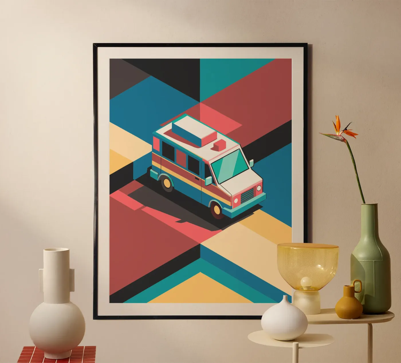 vector ambulance poster van Elfath