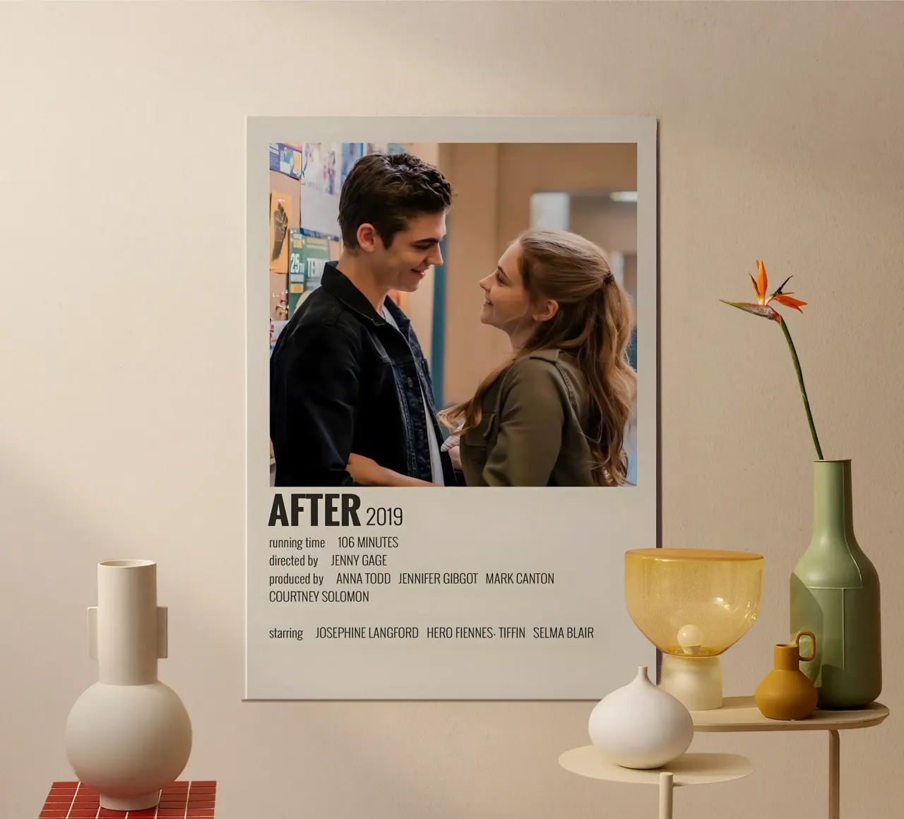 AFTER 2019 poster by MVFminimalist