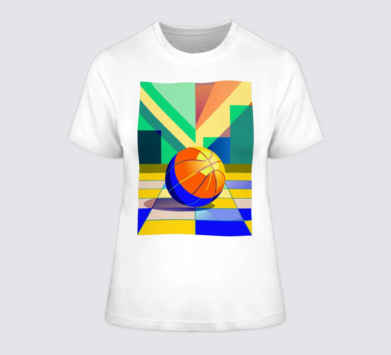 basketball vektor kunst Frauen T-Shirt von Elfath