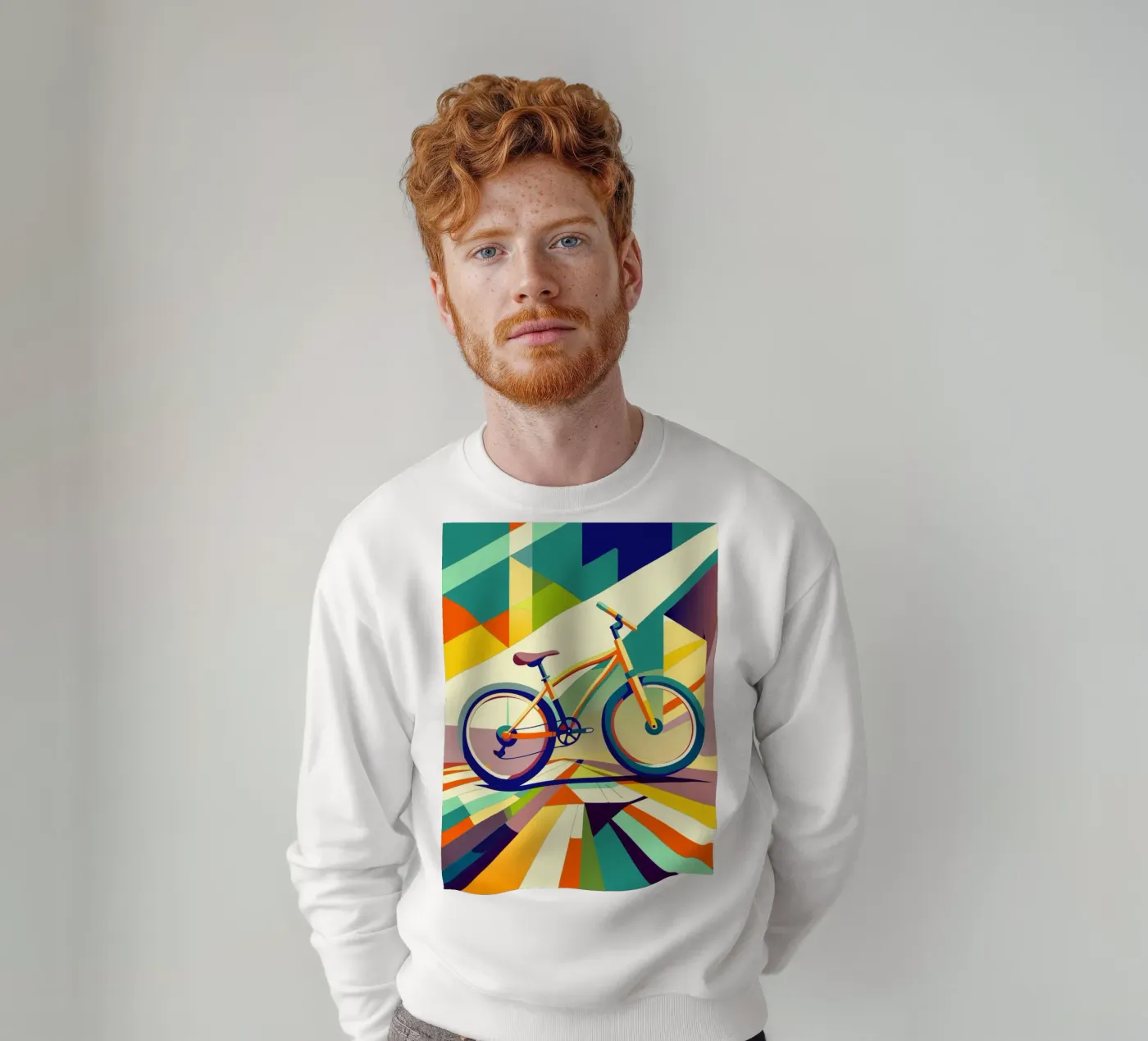 fiets vector sweatshirt van Elfath