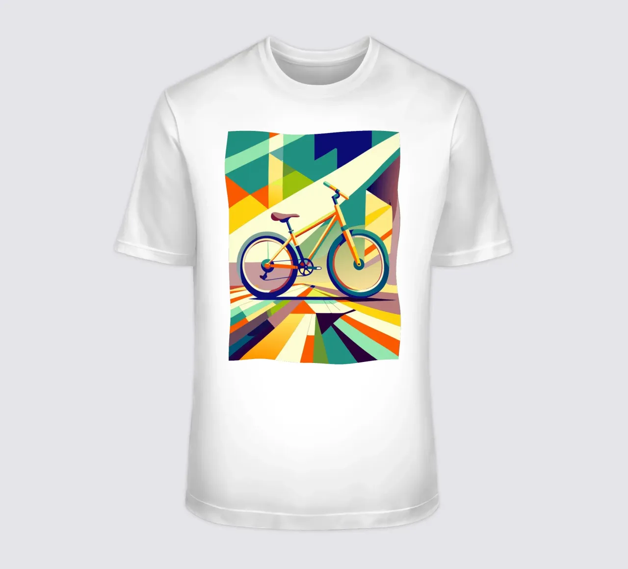 bicycle vector t-shirt by Elfath