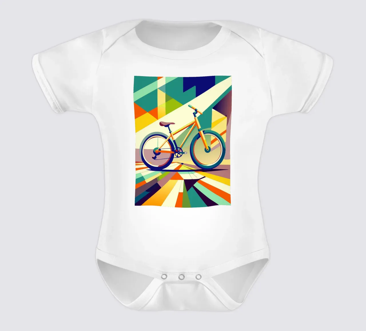 vector bicicleta body de bebé de Elfath