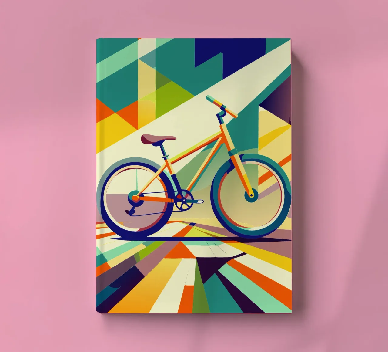 bicycle vector notebook by Elfath