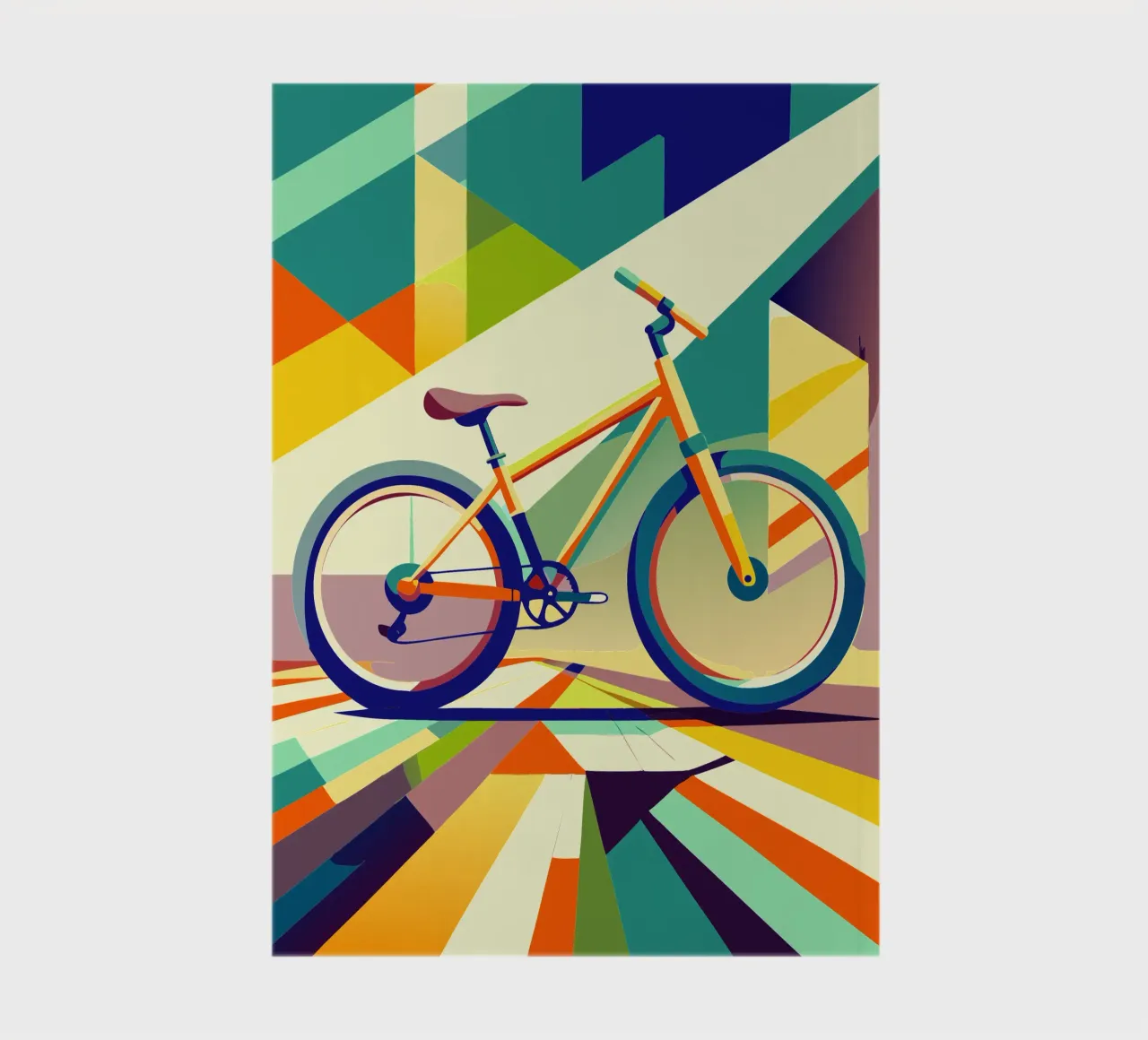 bicycle vector notebook by Elfath