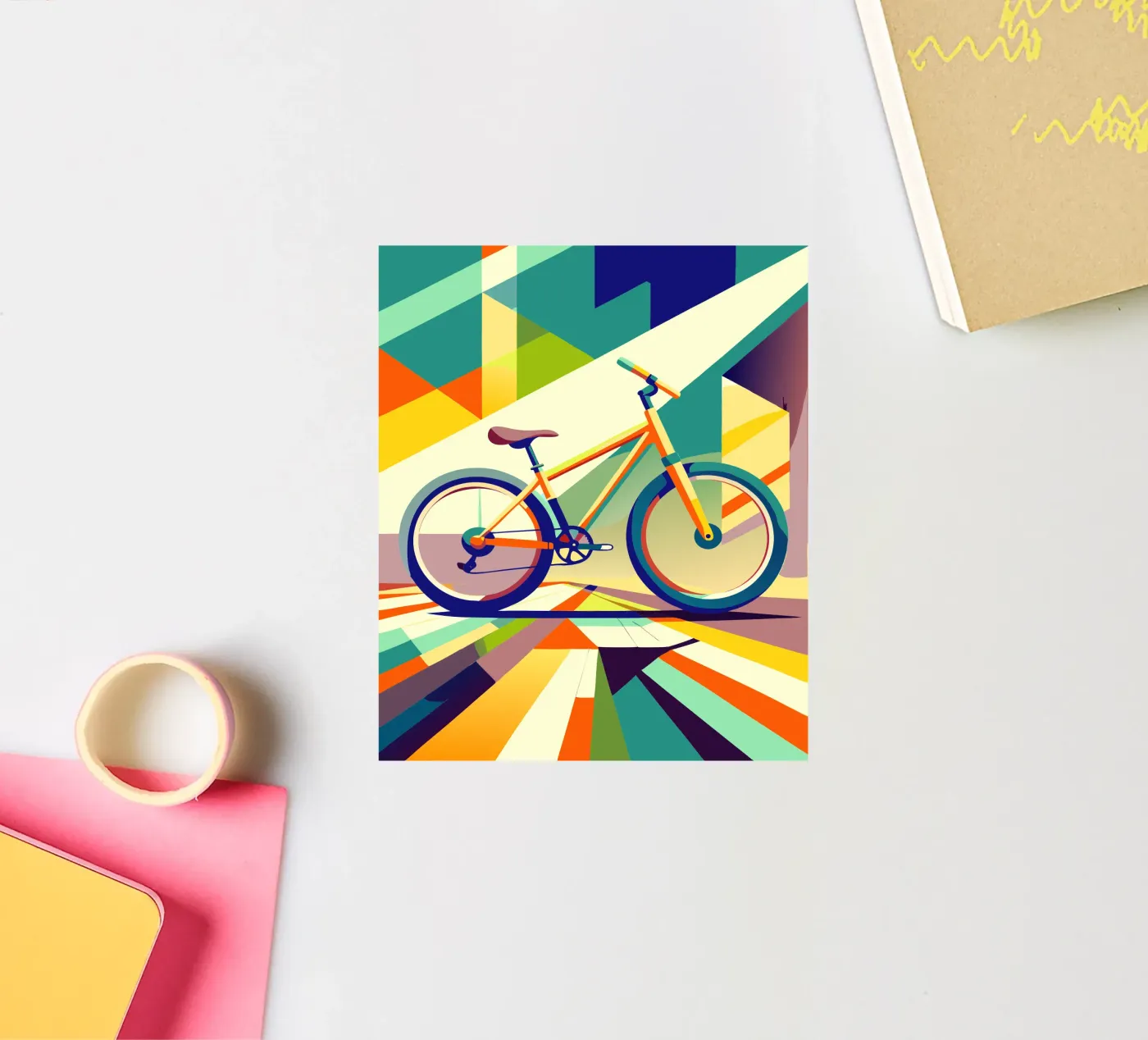 fiets vector sticker van Elfath