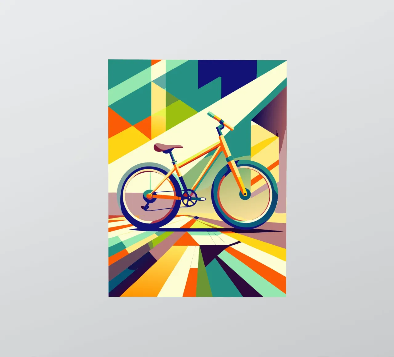 fiets vector sticker van Elfath