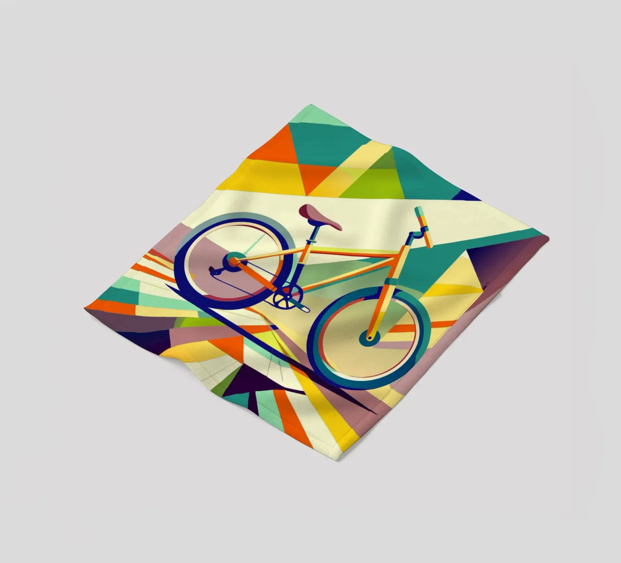 fiets vector fleecedeken van Elfath