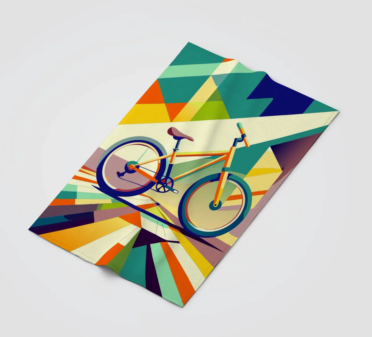 fiets vector fleecedeken van Elfath