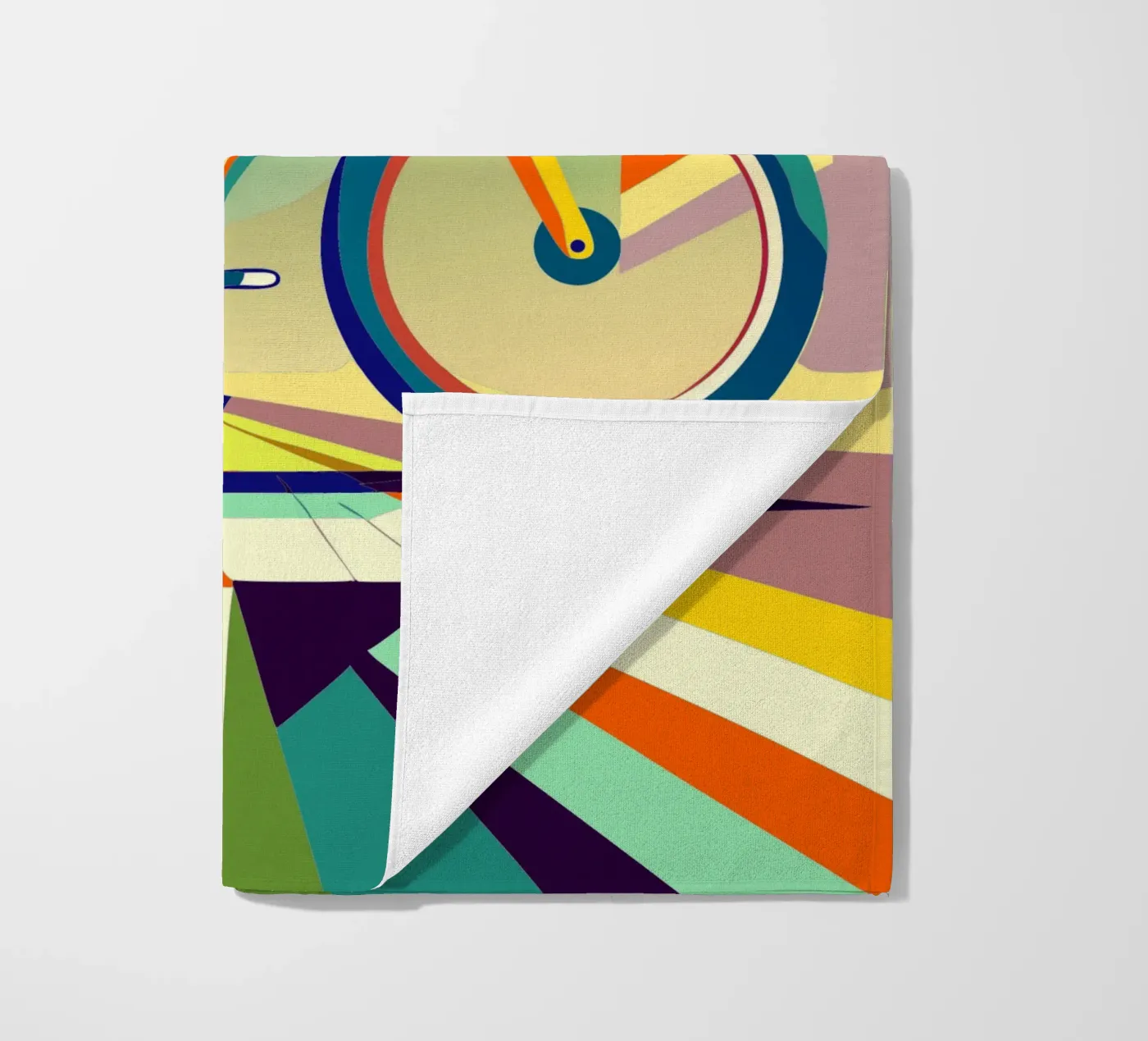 fiets vector strandhanddoek van Elfath