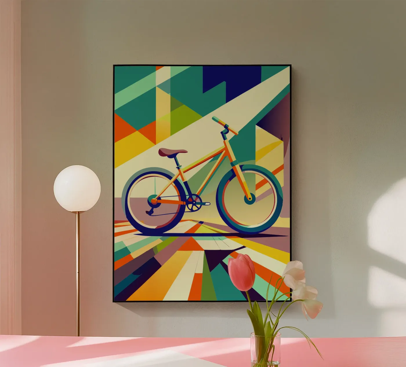 fiets vector acryl van Elfath
