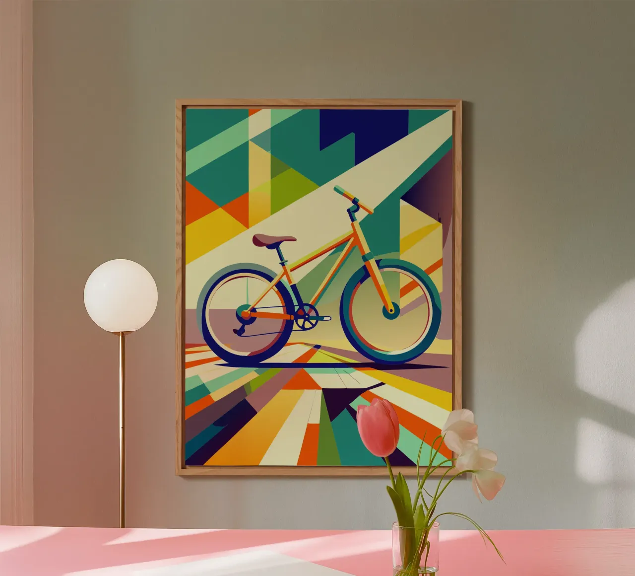 bicycle vector alu-dibond by Elfath