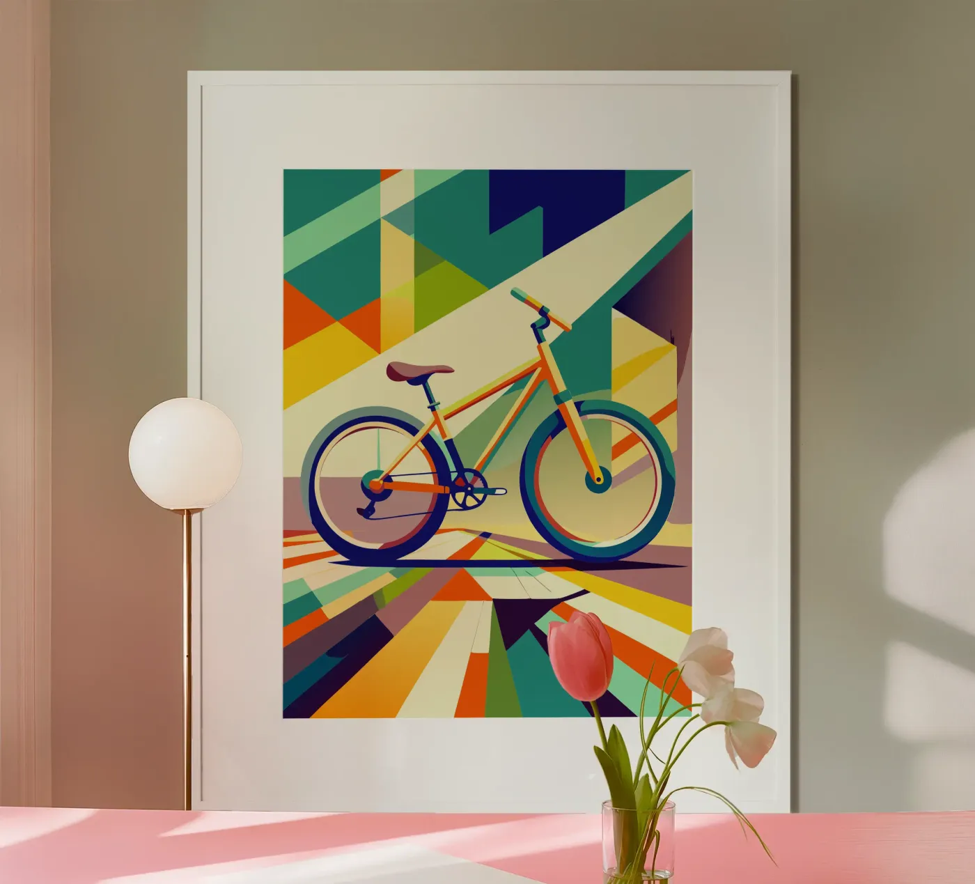fiets vector poster van Elfath