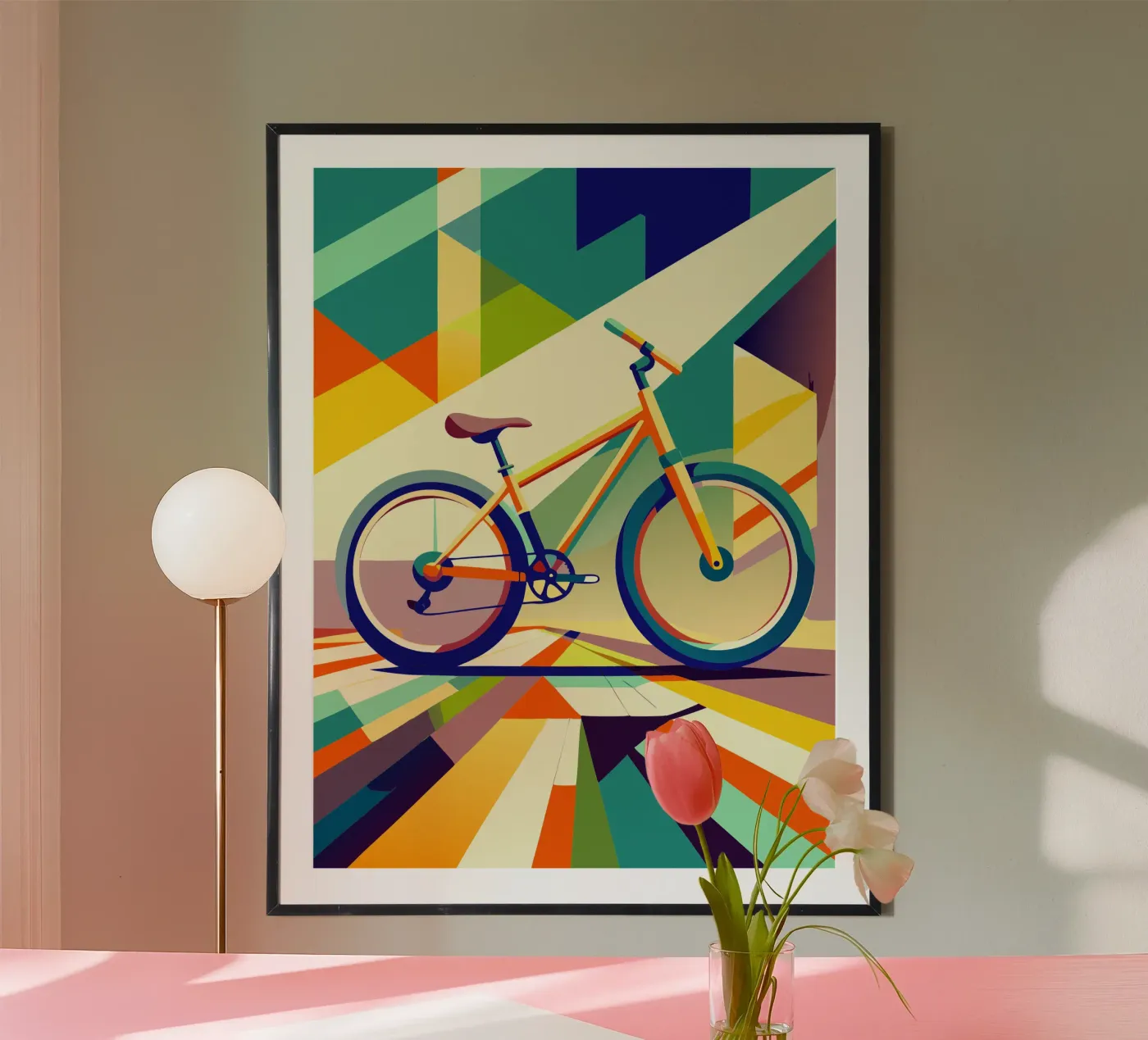 fiets vector poster van Elfath