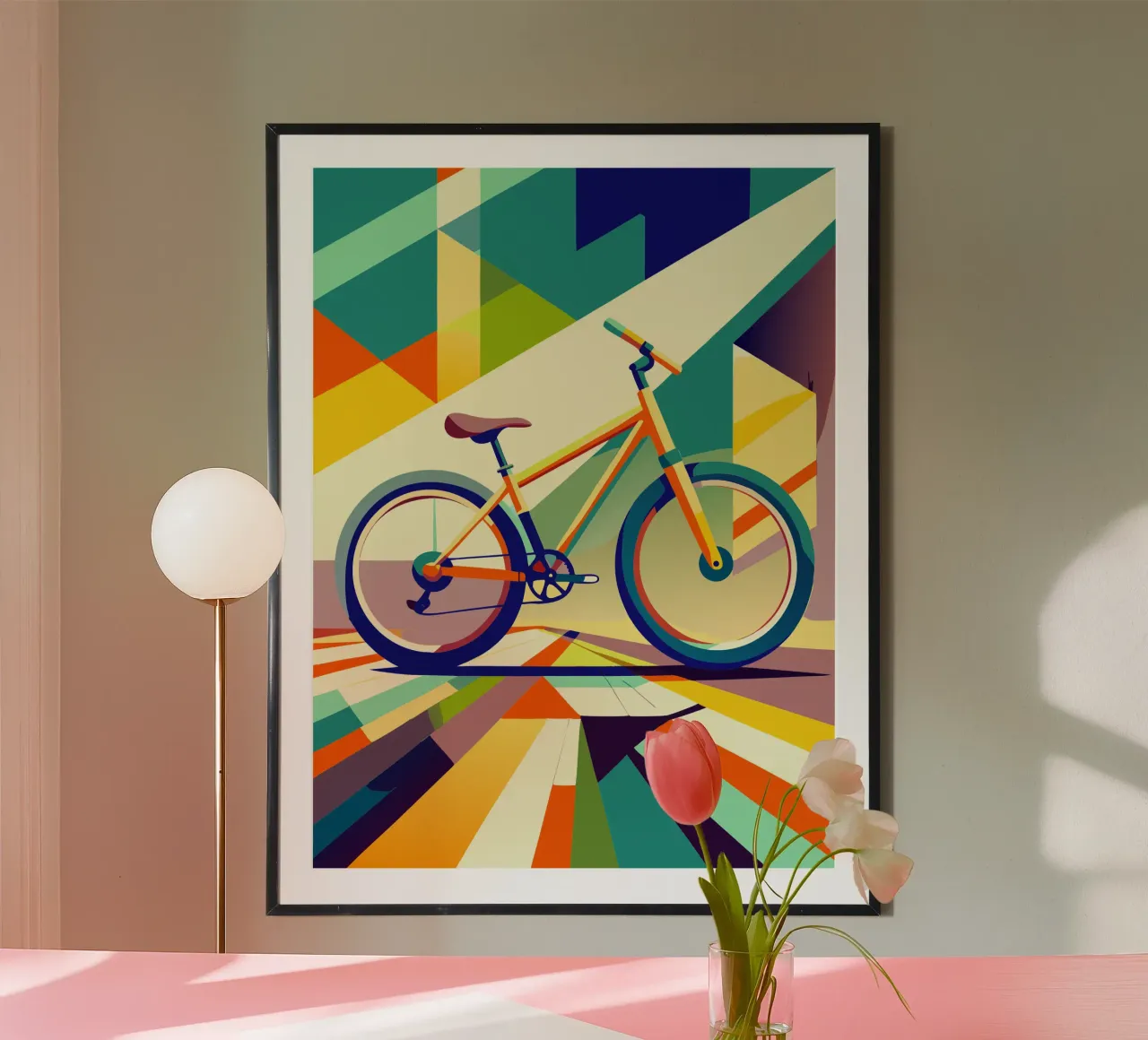 fiets vector poster van Elfath