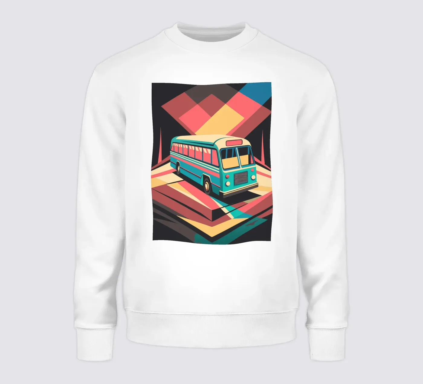 busvector sweatshirt van Elfath