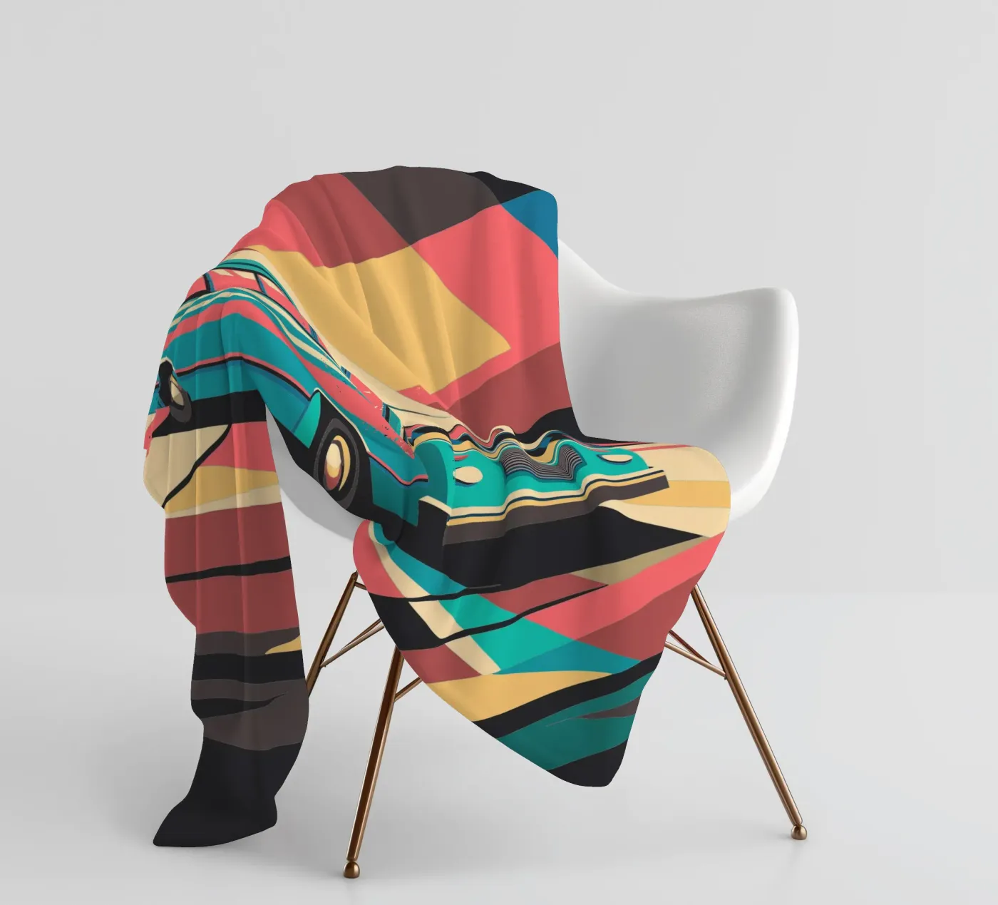 bus vector Fleecedecke von Elfath