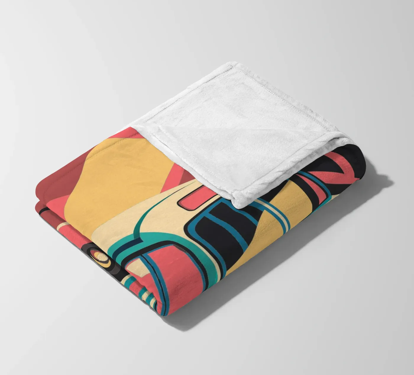 bus vector fleecedeken van Elfath