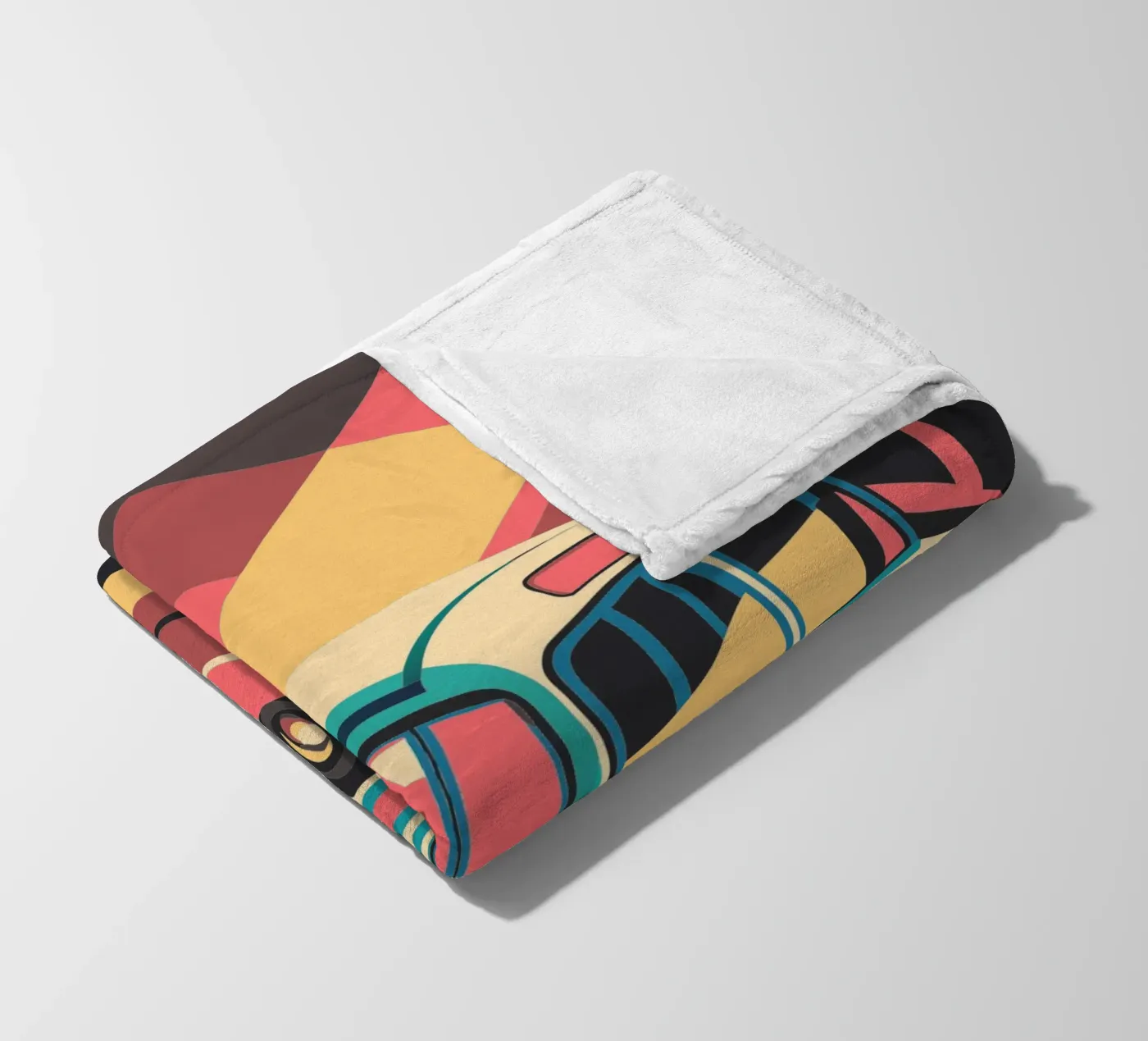 bus vector fleecedeken van Elfath