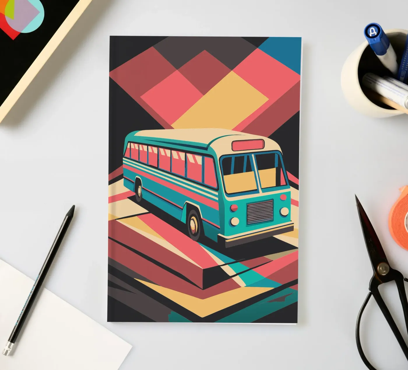 busvector notitieboek van Elfath