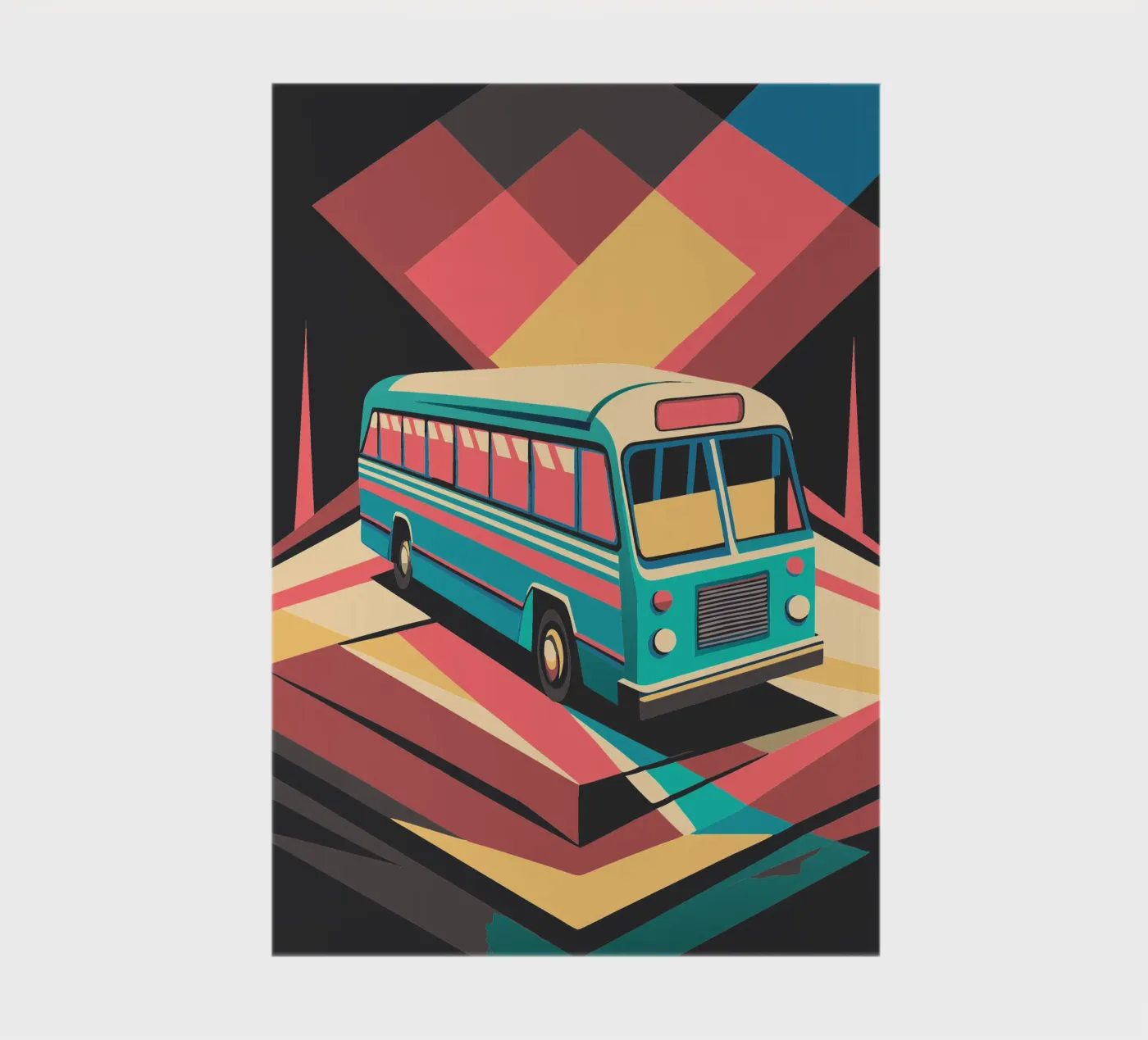 bus vector notebook by Elfath