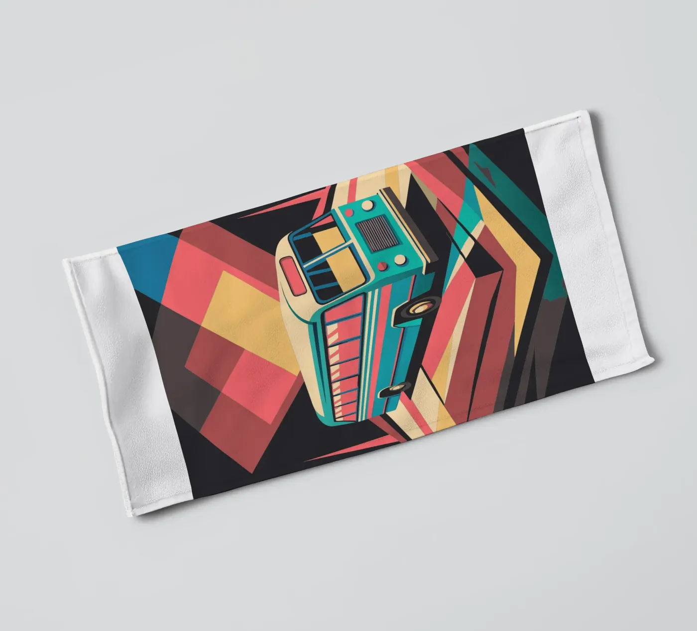 bus vector badhanddoek van Elfath