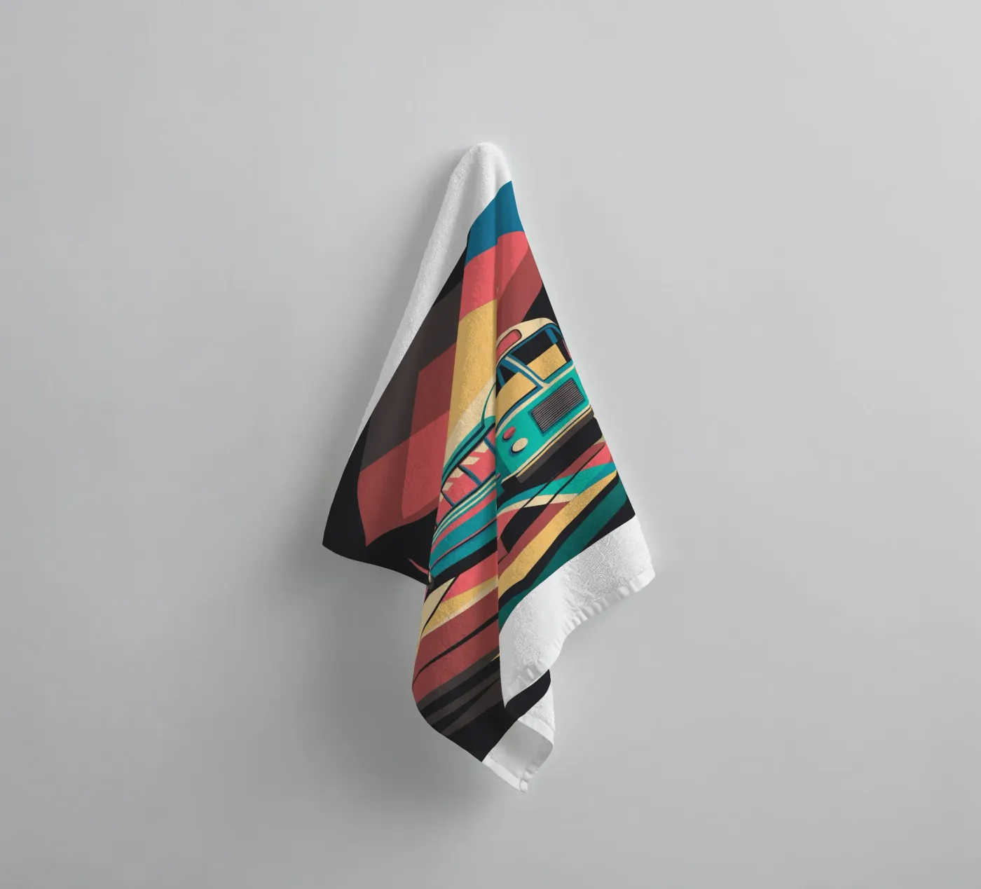 busvector badhanddoek van Elfath