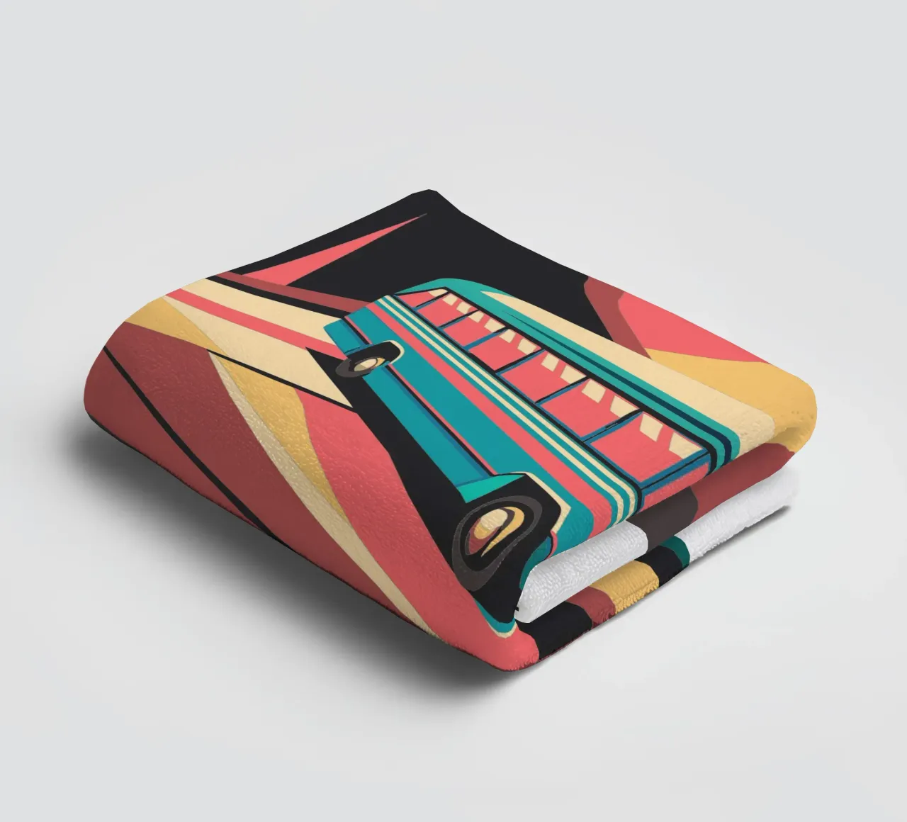 busvector badhanddoek van Elfath