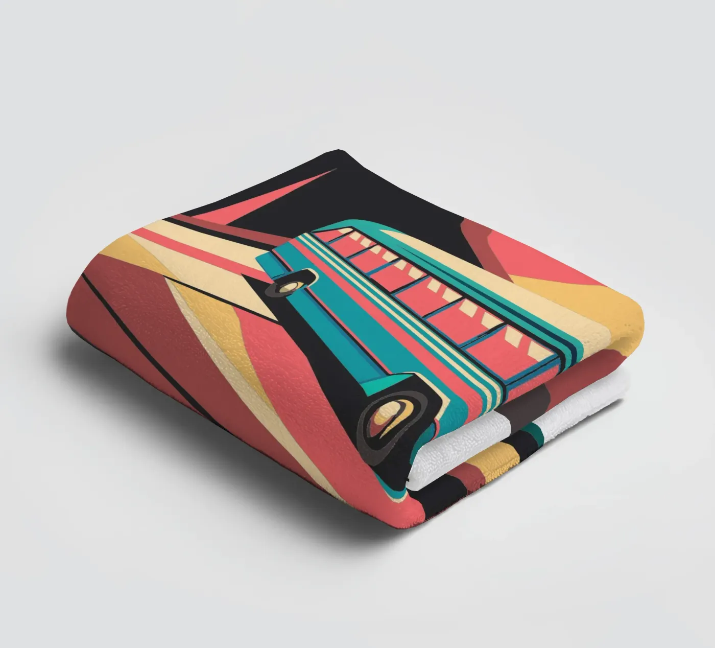 bus vector badhanddoek van Elfath