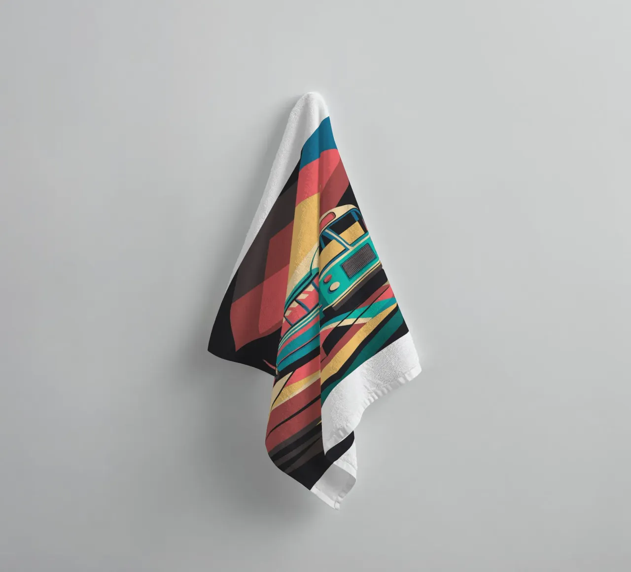 busvector badhanddoek van Elfath