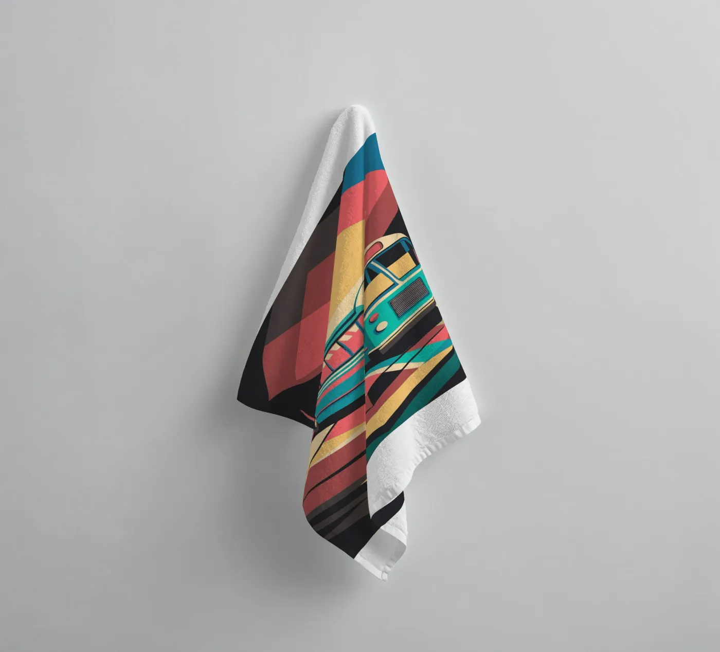 bus vector badhanddoek van Elfath