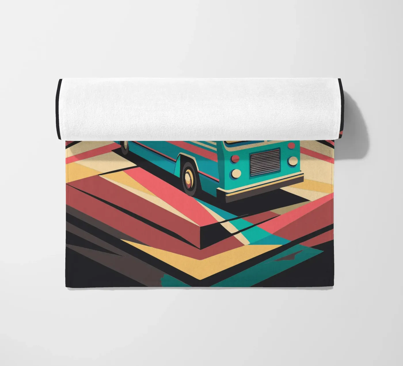 bus vector serviette de plage de Elfath