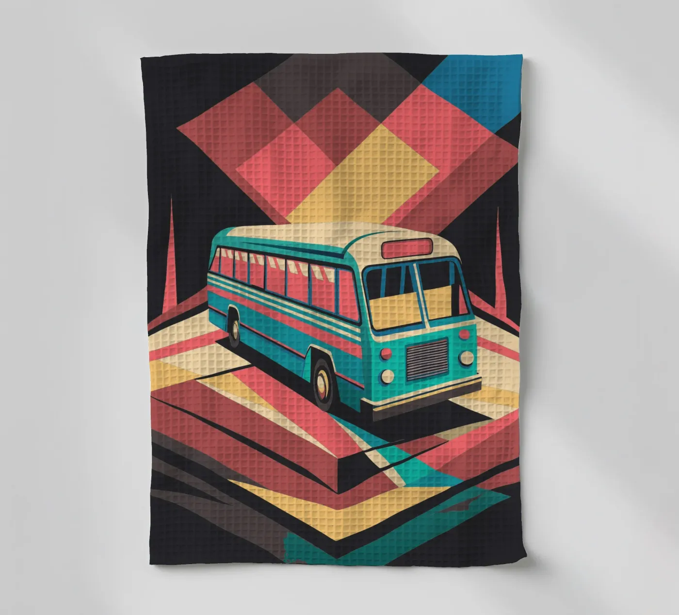 busvector theedoek van Elfath