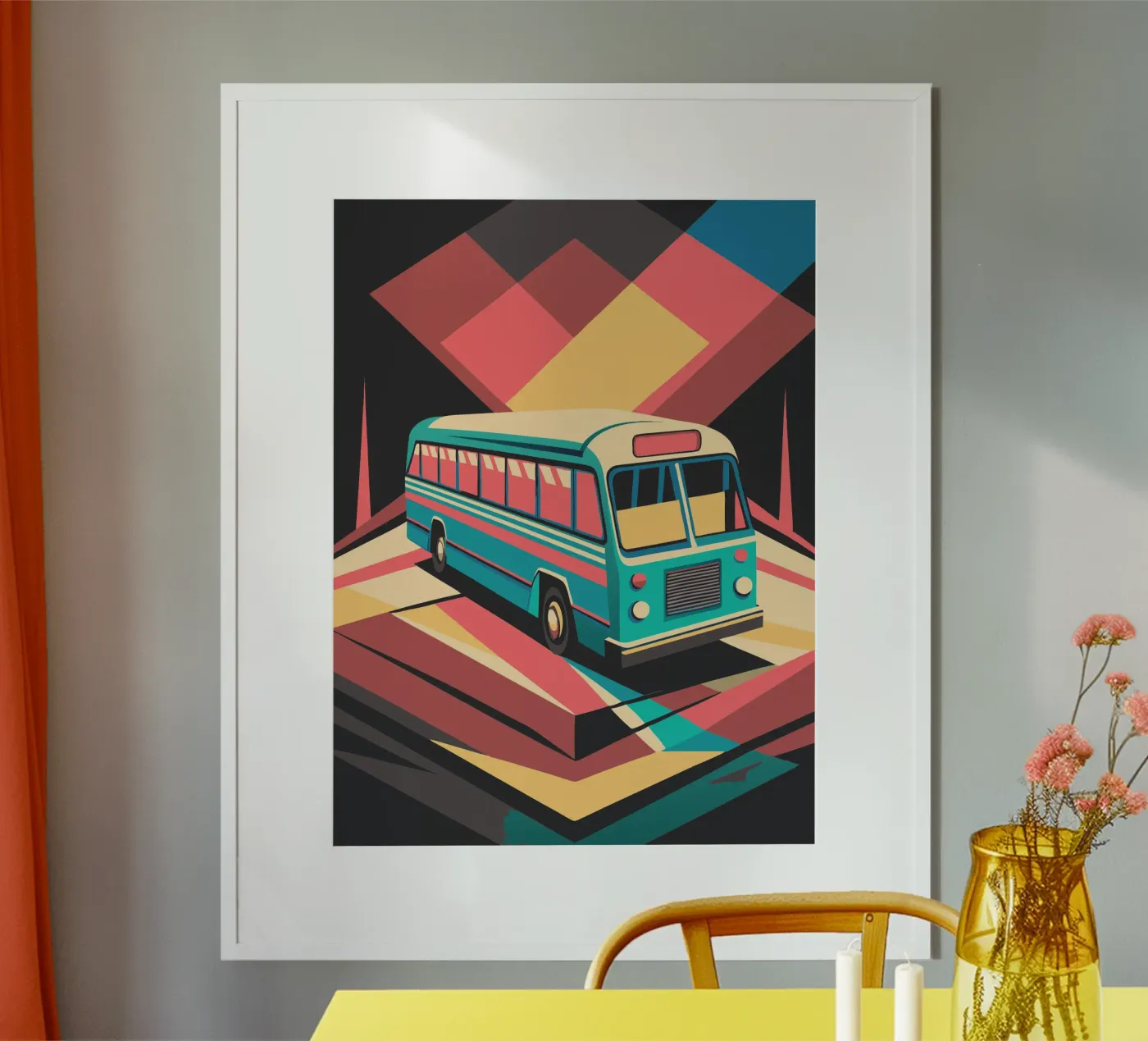 bus vector poster da Elfath