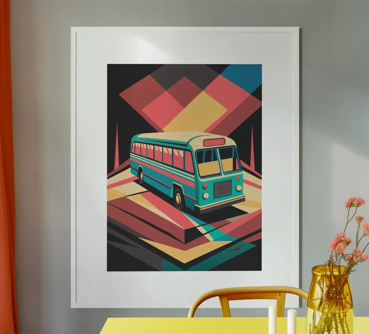 busvector poster van Elfath