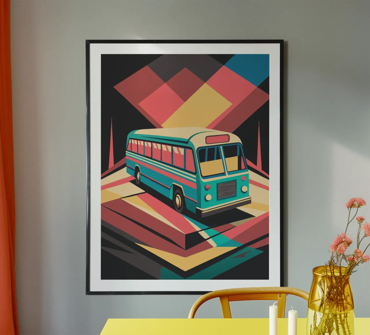 vettore bus carta hahnemühle da Elfath