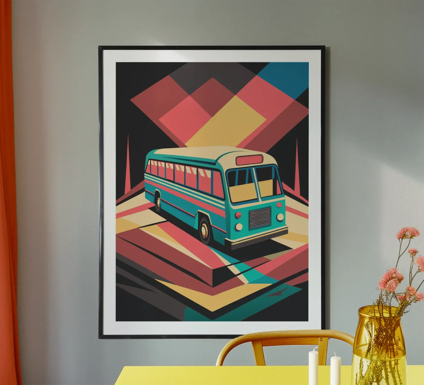 bus vector poster da Elfath