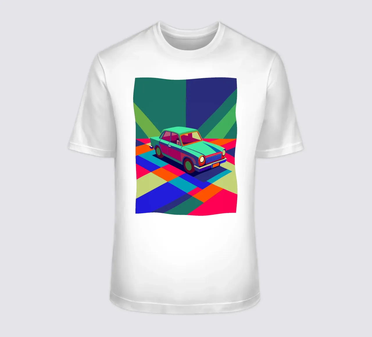 vettore auto d'epoca t-shirt da Elfath