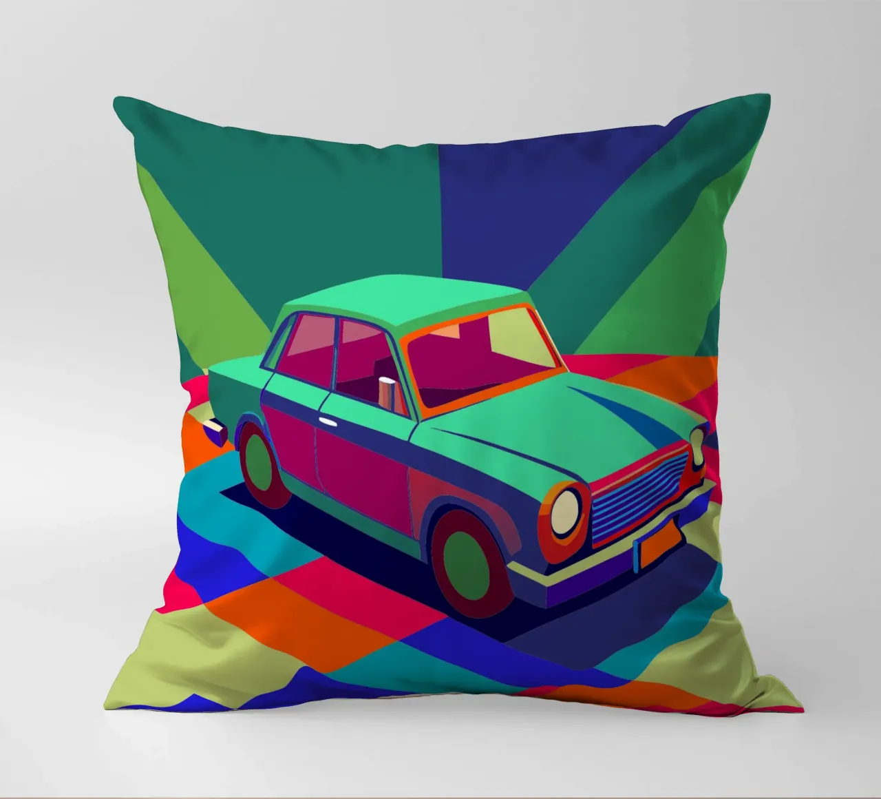 vettore auto d'epoca cuscino da Elfath